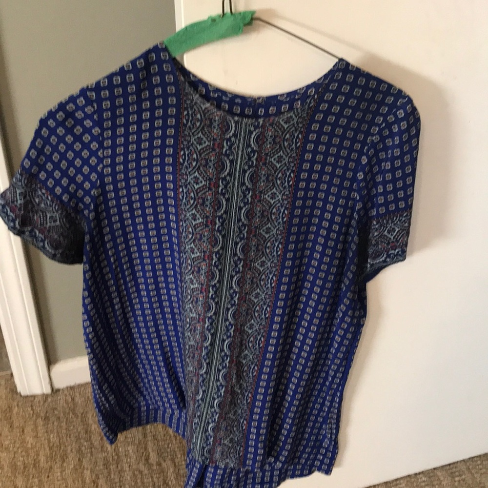 Madewell silk top size M